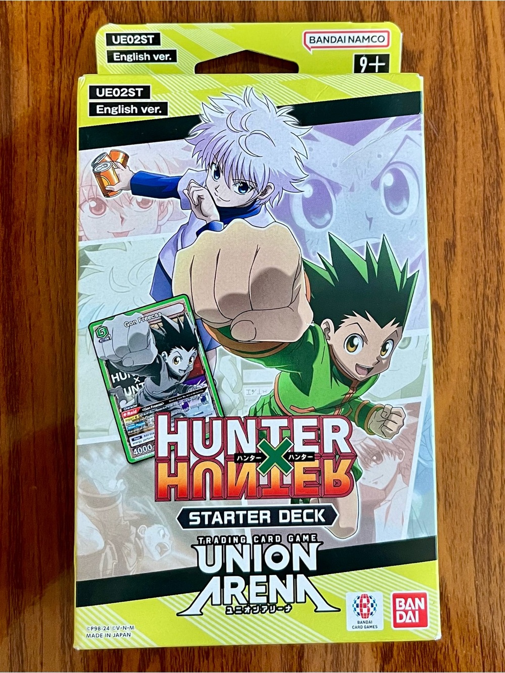 UNION ARENA TCG: Hunter x Hunter Starter Deck UE02ST English Version New In Box